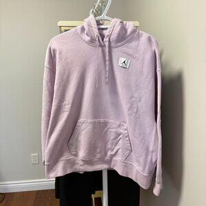 Nike Jordan oversized hoodie, purple, size XS